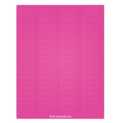 GA International&nbsp;Laser & Inkjet Matte Paper Labels 1.75