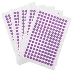 GA International&nbsp;Deep-Freeze Color Dots for Tops of 0.2mL PCR Tubes 0.28