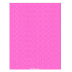 GA International&nbsp;Laser & Inkjet Matte Paper Labels 0.75