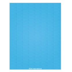 GA International&nbsp;Removable Cryogenic Labels for Laser Printers 0.94
