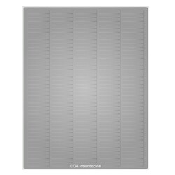 GA International&nbsp;Removable Cryogenic Labels for Laser Printers 1.5