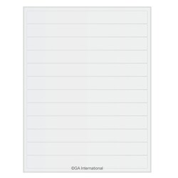 GA International&nbsp;Removable Cryogenic Labels for Laser Printers 8