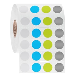 GA International&nbsp;Cryogenic Barcode Labels for Liquid Nitrogen Storage 0.5