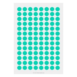GA International&nbsp;Cryogenic Color Dots for Tops of 0.5 mL & 1.5 mL Microtubes 0.354