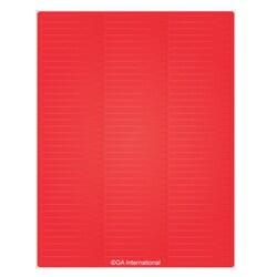 GA International&nbsp;Removable Cryogenic Labels for Laser Printers 2.64