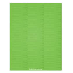 GA International&nbsp;Removable Cryogenic Labels for Laser Printers 2.64