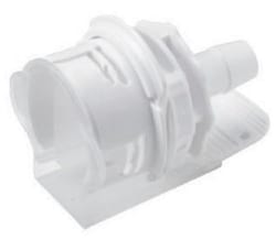 Foxx Life Sciences&nbsp;CPC AseptiQuik C Connector, 1/2” Hose Barb Class VI Polycarbonate Coupling Body - HT, AQC17008HT, 25/PK