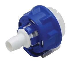 Foxx Life Sciences&nbsp;CPC AseptiQuik C Connector, 1/2” Hose Barb Class VI Polycarbonate Coupling Insert, AQC22008, 5/PK