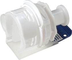 Foxx Life Sciences&nbsp;CPC AseptiQuik C Connector, 3/4” Sanitary Class VI Polycarbonate Coupling Body, AQC33012, 50/PK