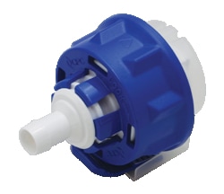 Foxx Life Sciences&nbsp;CPC AseptiQuik C Connector, 3/8” Hose Barb Class VI Polycarbonate Coupling Insert, AQC22006, 50/PK