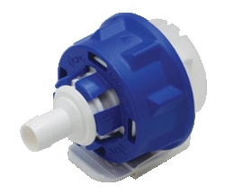 Foxx Life Sciences&nbsp;CPC AseptiQuik C Connector, 3/8” Hose Barb Class VI Polycarbonate Coupling Insert - HT, AQC22006HT, 25/PK