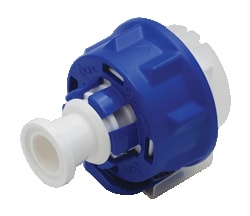 Foxx Life Sciences&nbsp;CPC AseptiQuik C Connector, 3/4” Sanitary Class VI Polycarbonate Coupling Insert, AQC44012, 25/PK