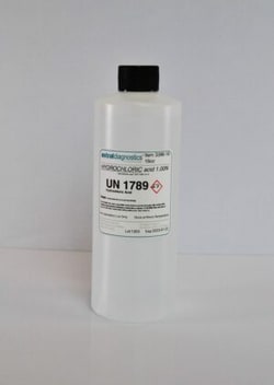Ethos Biosciences&nbsp;Hydrochloric Acid 1N, 16oz, Ethos