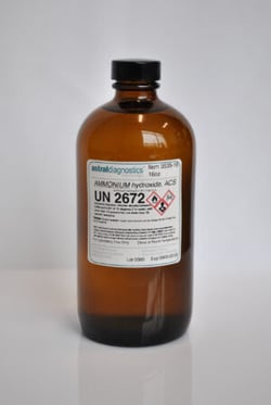 Ethos Biosciences&nbsp;Ammonium Hydroxide, ACS, 16oz, Ethos