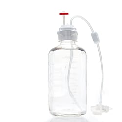 Foxx Life Sciences&nbsp;EZBio MTO Single Use (SUT) Media Bottle Assembly, 2L, PC, 53B VersaCap with Over molded Platinum-Cured Silicone Tubing, Vented Port with Dip Tube and CPC AQS, Aseptic Transfer System, Sterile, 10/Case