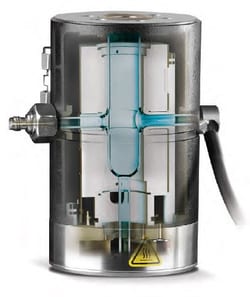 TA Instruments&nbsp;EGA Furnace TGA 55, TGA 550, Low-Volume Vacuum-Tight Furnace, Evolved Gas Testing, FT-IR, MS, GC, Quartz Tube, 20 ML, Swagelok Fitting, EGA Furnace TGA 55