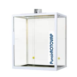 Air Science Usa&nbsp;Rotary Evaporator Ducted Enclosure for Safe Exhaust of Solvent Vapors and Laboratory Evaporation Applications with External Ventilation System