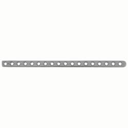 Med Vet International&nbsp;Stacked Locking Hole Plate 2.4mm 18 hole 129mm Long, J1221N