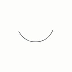 Med Vet International&nbsp;Taper Suture Needle, 3/8in Circle, Size 6, J6017006, 12/Pack
