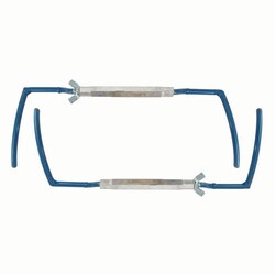 Med Vet International&nbsp;Connecting Rods for MB Spinal Brace, 1/2