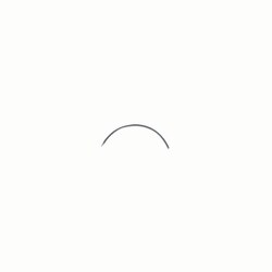 Med Vet International&nbsp;Taper Suture Needle, 1/2 Circle, Size 16, J6037016, 12/Pack