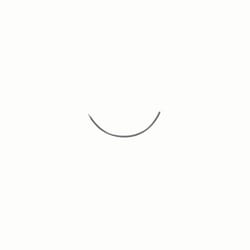 Med Vet International&nbsp;Suture Needle, Taper, 3/8 Circle, Size 13, 12/Pack, J6017013