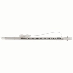 Med Vet International&nbsp;Silicone 8mm Endotracheal Tube with Wire Reinforcement, J0629G