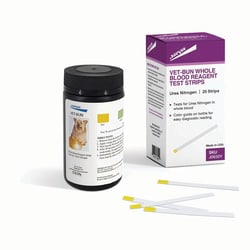 Med Vet International&nbsp;Vet-BUN Reagent Strips, J0630Y, 25 Pack