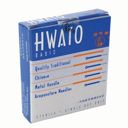 Med Vet International&nbsp;Jorvet Hwato Accupuncture Needle, 0.25mm x 75mm, J1122