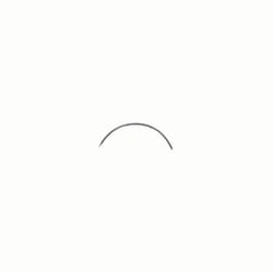 Med Vet International&nbsp;Taper Suture Needle, 1/2 Circle, Size 14, J6037014, 12/Pack