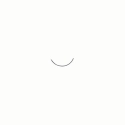 Med Vet International Taper Suture Needle, 3/8 Circle, Size 20, J6017020,