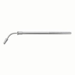 Med Vet International&nbsp;Poole Suction Handle, Metal, J0489P, 8mm, 22cm, Each