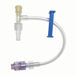 Med Vet International&nbsp;Jorvet IV Extension w/Needleless Valve & T-Port, J0467Z