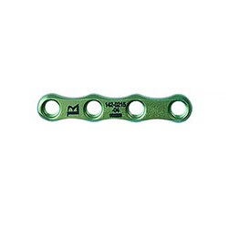 Med Vet International&nbsp;1.5 Titanium Locking Plate - 4-Hole/25.5mm, J1551P1, Each
