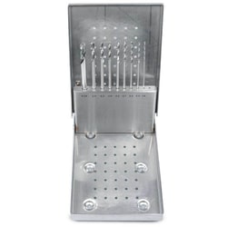 Med Vet International&nbsp;Orthopedic Drill Case w/9 Drill Bits, J0372XC