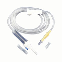 Med Vet International&nbsp;Sterile Mini Basic IV Set, 60dr/mL, 68-in, J0468M