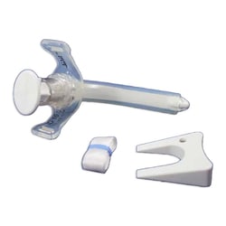 Med Vet International&nbsp;Silicone Tracheostomy Tube, 10mm Uncuffed, J0690N