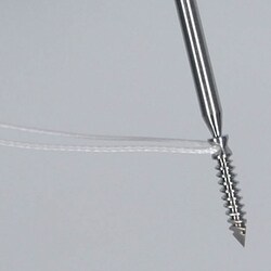 Med Vet International&nbsp;Suture Anchor 3mm Dia w/ 1mm Hole, J0836Y