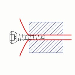 Med Vet International&nbsp;Liga Fiba Interference Screw 3.5mm x 18mm, J0444R