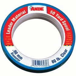 Med Vet International&nbsp;Nylon Leader Line, 80 lb, Nylon Leader Line, 50 Yards Reel, Bulk Nylon Line Only, J0710EB