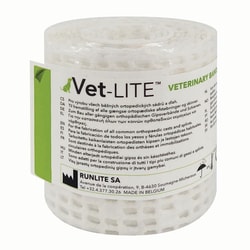 Med Vet International&nbsp;Vet-lite Cast Material, 3”W x 70”L, J0758B, 10 rolls/Box