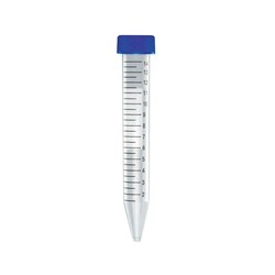 Med Vet International&nbsp;Conical Centrifuge Tubes, w/Screw Caps 15mL, J0546B, 100/case