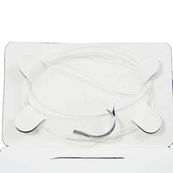 Med Vet International&nbsp;Double Line and Needle, 500mm x 2 Line. 50 lb. / X-Small Needle, J0710KD