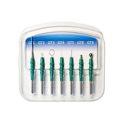 Med Vet International&nbsp;ElectroSurgery Electrode Set for J0470G1 Handpiece, Green, 3/32