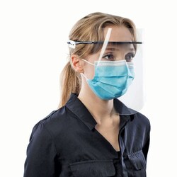 Med Vet International&nbsp;JorVet Face Shield, Frames and Shields, J0519, 10 Count