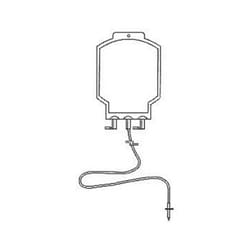 Med Vet International&nbsp;Blood Transfer Unit 300ml, J0520TB , Each
