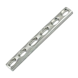 Med Vet International&nbsp;74mm Broad Compression Plate, Six 3.5mm Holes, J0422E