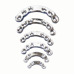 Med Vet International&nbsp;Acetabular Bone Plate, J0373A, Very Small, 2.0mm, Each