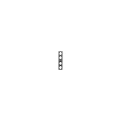 Med Vet International&nbsp;Compression Plate, 2.0mm, 4 holes, 22mm, J0417A, Each