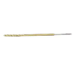 Med Vet International&nbsp;Nitride Drill Bit, Gold Titanium, Antiskid, 2.5mm, J0372CZ, Each